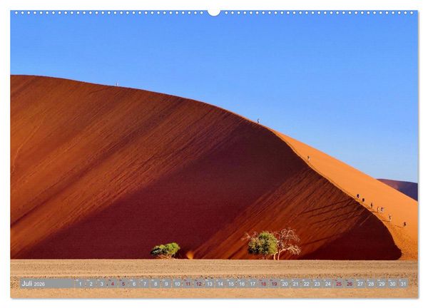 Produktbild: Namibia &ndash; Auf dem Weg ins Sossusvlei (hochwertiger Premium Wandkalender 2026 DIN A2 quer), Kunstdruck in Hochglanz
