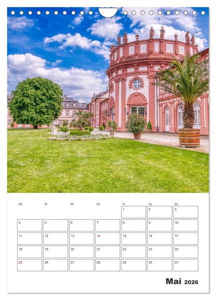 Produktbild: Wiesbaden Terminplaner (Wandkalender 2026 DIN A4 hoch), CALVENDO Monatskalender