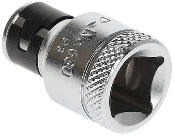 GEDORE Red Bit-Adapter R67100006 – 1/2" Antrieb Zu 5/16" Aufnahme | 38 Mm Lang, Mit Spannring & Kugelfangrille