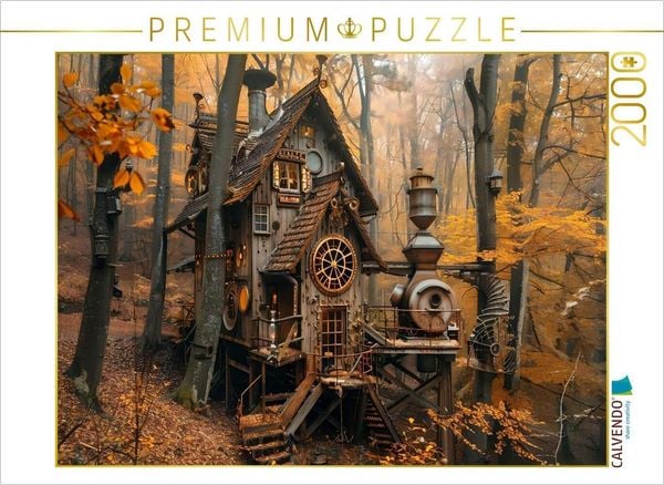 Produktbild: CALVENDO Puzzle Ein Motiv aus dem Kalender "Steampunk Domizile" | 2000 Teile Lege-Gr&ouml;&szlig;e 90x67cm Foto-Puzzle f&uuml;r gl&uuml;ckliche Stunden