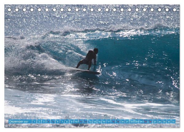 Produktbild: Hawaii&acute;s Surfer (Tischkalender 2027 DIN A5 quer), CALVENDO Monatskalender