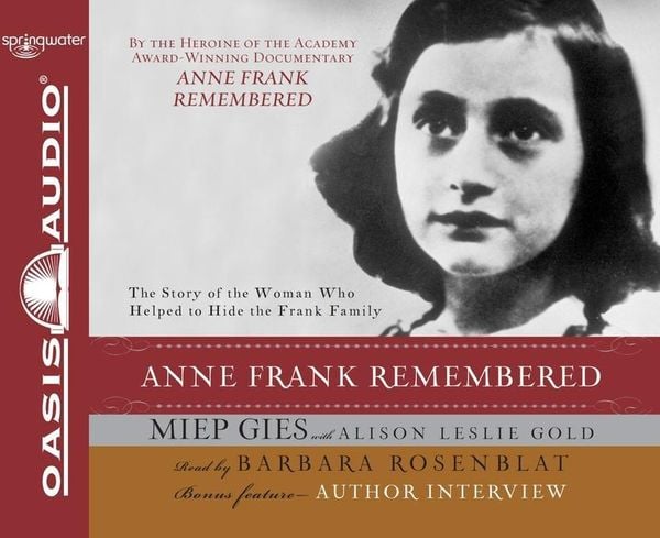 Produktbild: Anne Frank Remembered