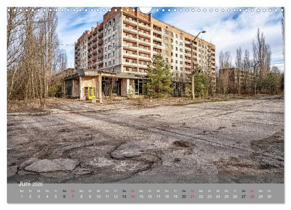 Produktbild: Tschernobyl - In der Sperrzone (Wandkalender 2026 DIN A3 quer), CALVENDO Monatskalender