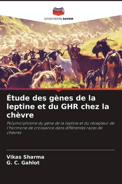 Produktbild: &Eacute;tude des g&egrave;nes de la leptine et du GHR chez la ch&egrave;vre
