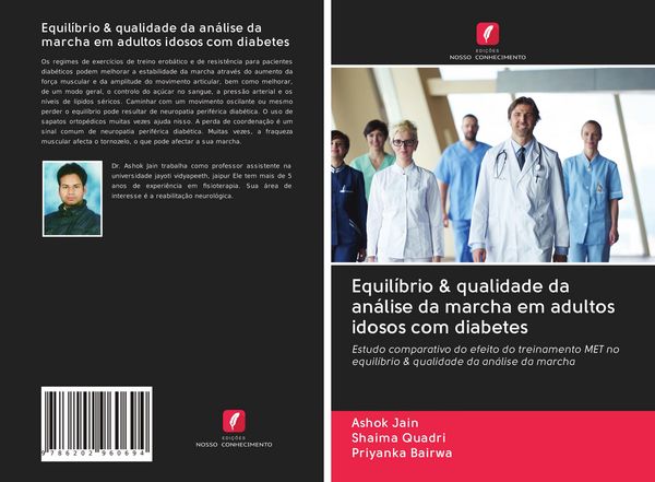 Produktbild: Equil&iacute;brio & qualidade da an&aacute;lise da marcha em adultos idosos com diabetes