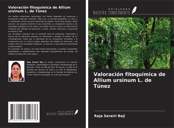 Produktbild: Valoraci&oacute;n fitoqu&iacute;mica de Allium ursinum L. de T&uacute;nez