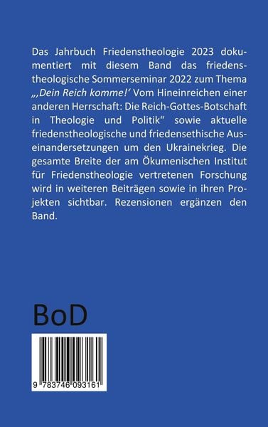 Produktbild: Die Reich-Gottes-Botschaft in Theologie und Politik