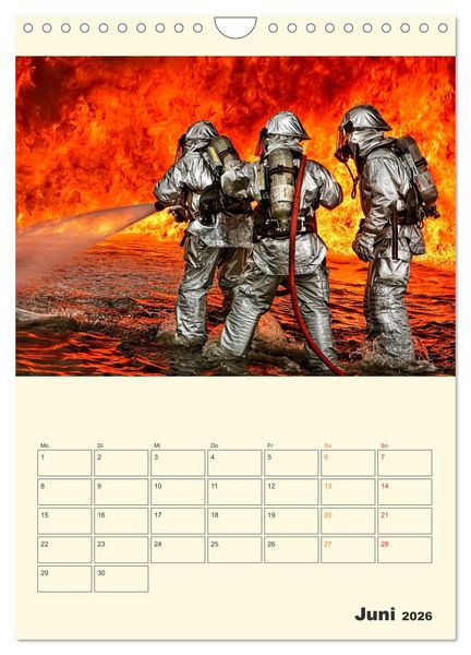 Produktbild: Feuerwehr - der Kalender (Wandkalender 2026 DIN A4 hoch), CALVENDO Monatskalender