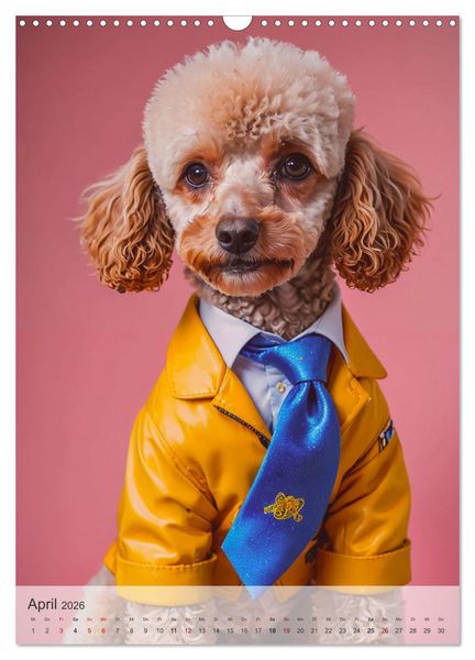 Produktbild: Hot Dogs - Fashion Victims (Wandkalender 2026 DIN A3 hoch), CALVENDO Monatskalender