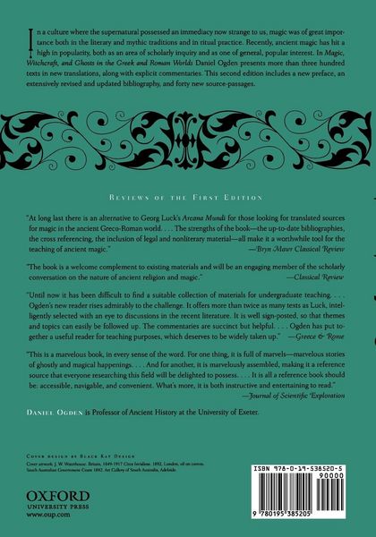 Produktbild: Magic, Witchcraft and Ghosts in the Greek and Roman Worlds