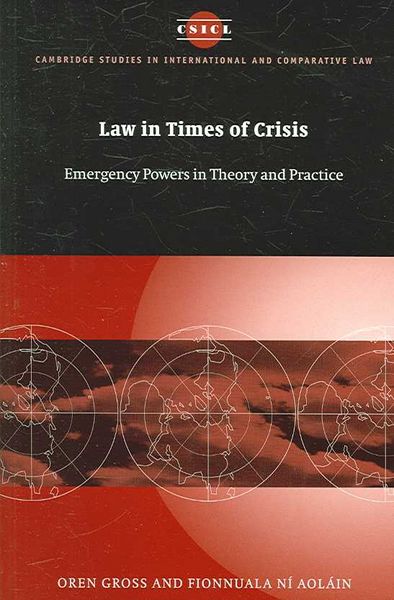 Produktbild: Law in Times of Crisis