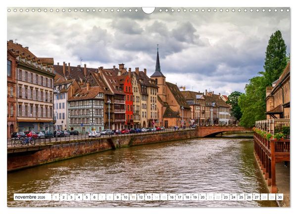 Produktbild: Alsace, magnifiques colombages (Calendrier mural 2026 DIN A3 vertical), CALVENDO calendrier mensuel