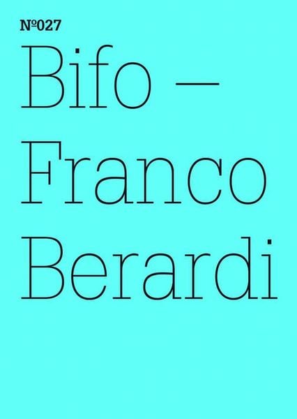 Produktbild: Franco Berardi Bifo