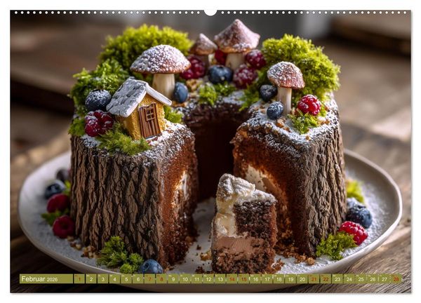 Produktbild: Sweet Wonders. Fantastische Tortenkreationen (hochwertiger Premium Wandkalender 2026 DIN A2 quer), Kunstdruck in Hochglanz
