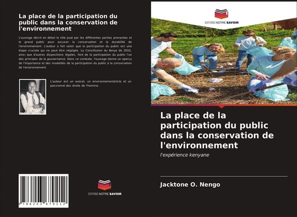 Produktbild: La place de la participation du public dans la conservation de l'environnement