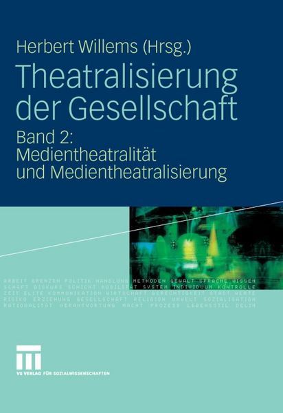Produktbild: Theatralisierung der Gesellschaft