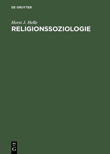 Produktbild: Religionssoziologie