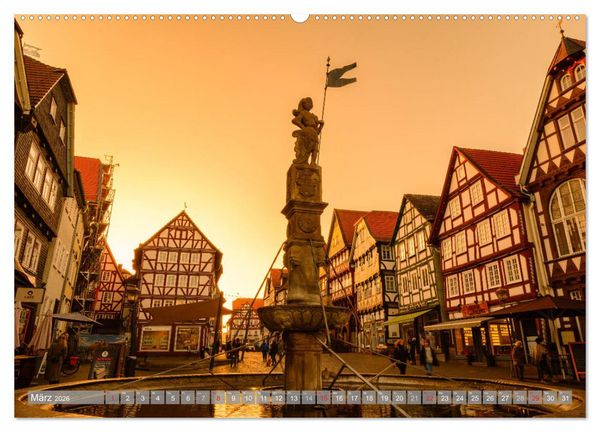 Produktbild: Ein Blick auf Fritzlar (hochwertiger Premium Wandkalender 2026 DIN A2 quer), Kunstdruck in Hochglanz