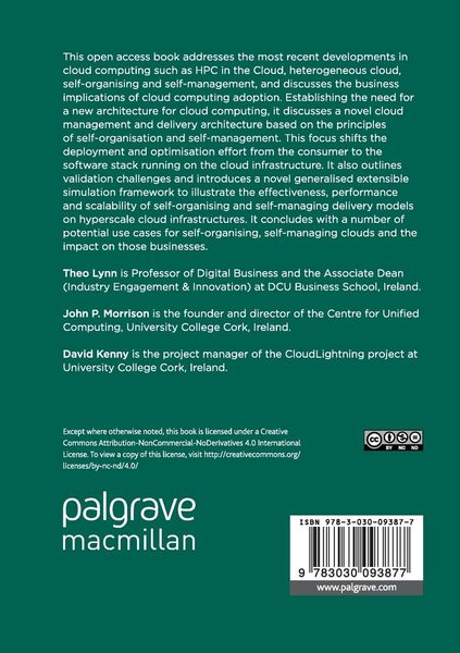 Produktbild: Heterogeneity, High Performance Computing, Self-Organization and the Cloud