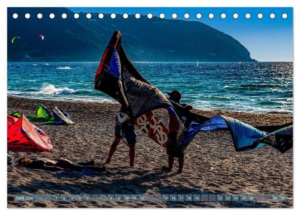 Produktbild: Lefkada - die wei&szlig;e Perle im Ionischen Meer (Tischkalender 2026 DIN A5 quer), CALVENDO Monatskalender