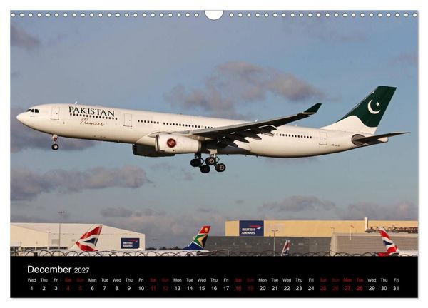 Produktbild: Widebody Jets (Wall Calendar 2027 DIN A3 landscape), CALVENDO 12 Month Wall Calendar