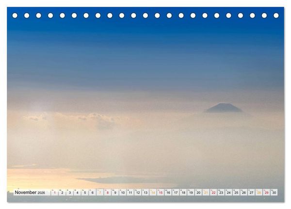 Produktbild: Japan - Tokio, Yokohama, Nagasaki (Tischkalender 2026 DIN A5 quer), CALVENDO Monatskalender