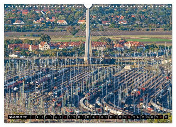 Produktbild: Halle an der Saale von oben (Wandkalender 2026 DIN A3 quer), CALVENDO Monatskalender