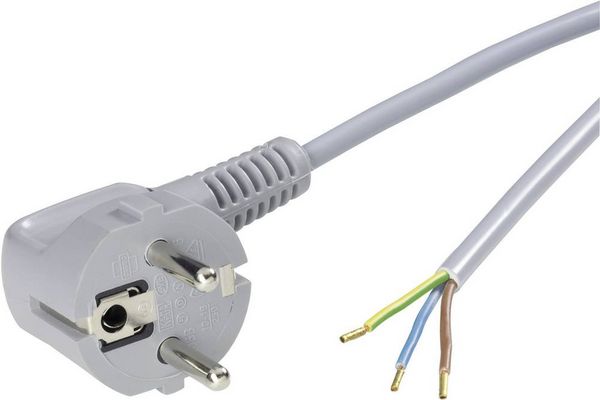 Produktbild: LAPP 70261138 Strom Anschlusskabel Grau 3.00m