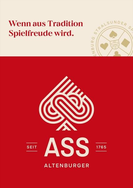Produktbild: ASS - Schafkopf, gro&szlig;e Eckzeichen, bayrisches Bild