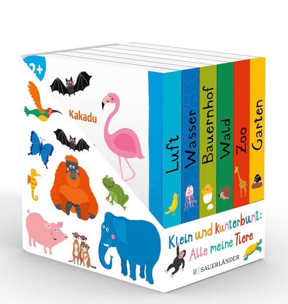 Produktbild: Klein und kunterbunt: Alle meine Tiere (W&uuml;rfel)