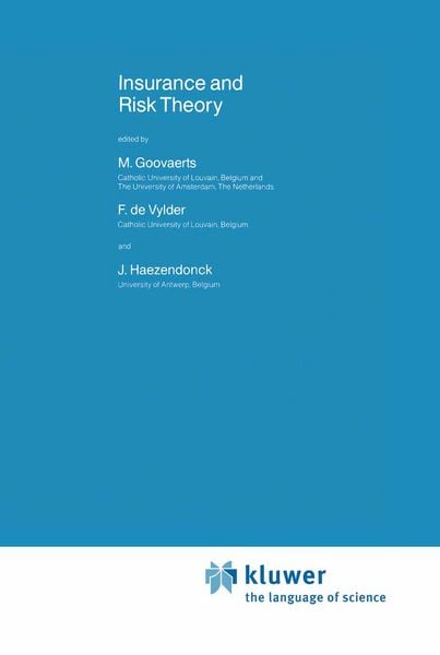 Produktbild: Insurance and Risk Theory