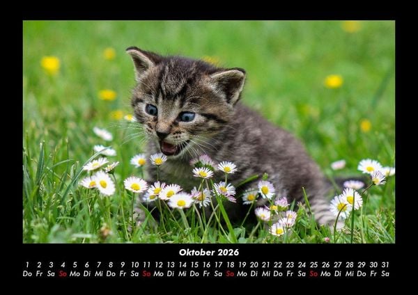 Produktbild: F&uuml;r Katzenfreunde 2026 Fotokalender DIN A3