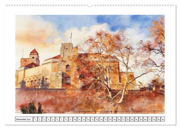 Produktbild: Abwechslungsreiches Serbien (hochwertiger Premium Wandkalender 2027 DIN A2 quer), Kunstdruck in Hochglanz
