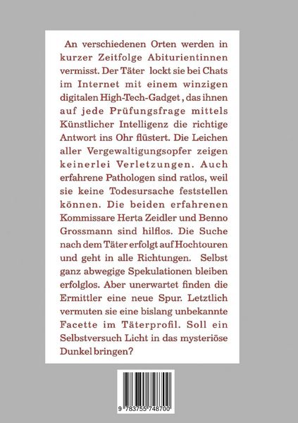 Produktbild: Morde an Abiturientinnen
