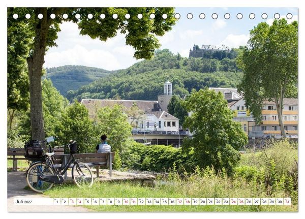 Produktbild: Ruhrtal mit Lennetal - Radland Deutschland (Tischkalender 2027 DIN A5 quer), CALVENDO Monatskalender