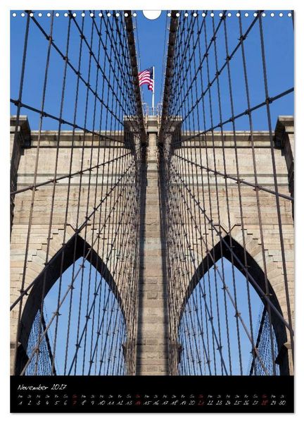 Produktbild: New York City (Wandkalender 2027 DIN A3 hoch), CALVENDO Monatskalender