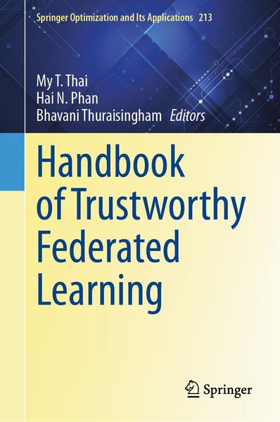 Produktbild: Handbook of Trustworthy Federated Learning