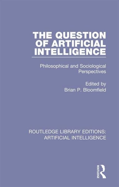 Produktbild: The Question of Artificial Intelligence