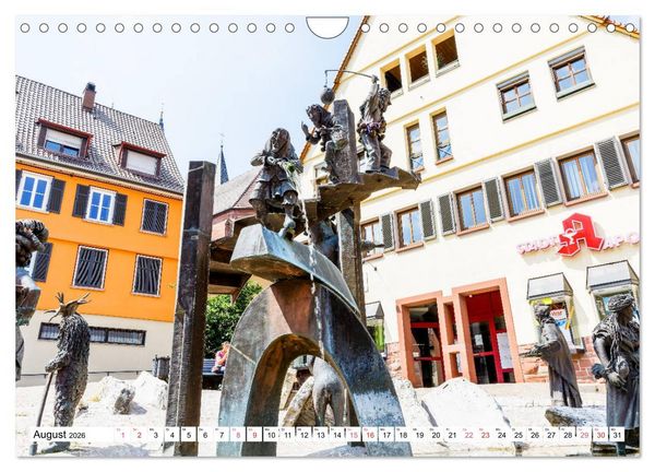 Produktbild: Weil der Stadt - einfach liebenswert (Wandkalender 2026 DIN A4 quer), CALVENDO Monatskalender