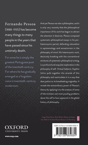 Produktbild: Virtual Subjects, Fugitive Selves C