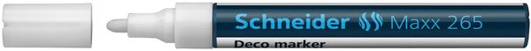 Produktbild: Schneider Kreidemarker Maxx 265, weiss, Rundspitze 2-3mm