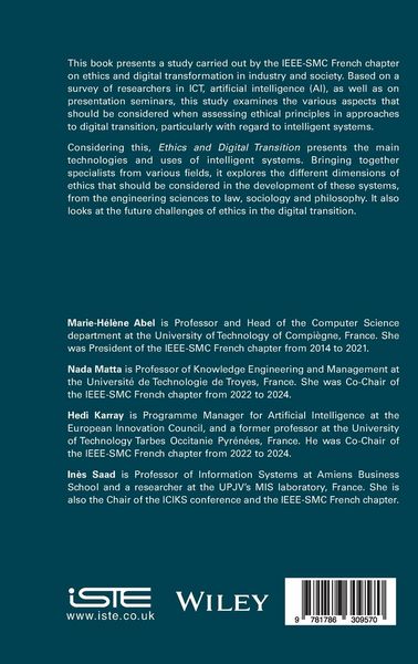 Produktbild: Ethics and Digital Transition