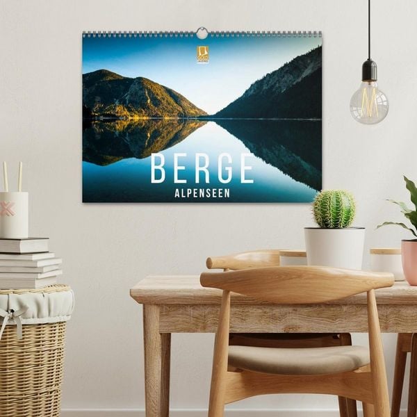 Produktbild: Berge. Alpenseen (Wandkalender 2027 DIN A3 quer), CALVENDO Monatskalender