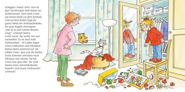 Produktbild: LESEMAUS 58: Conni feiert Weihnachten