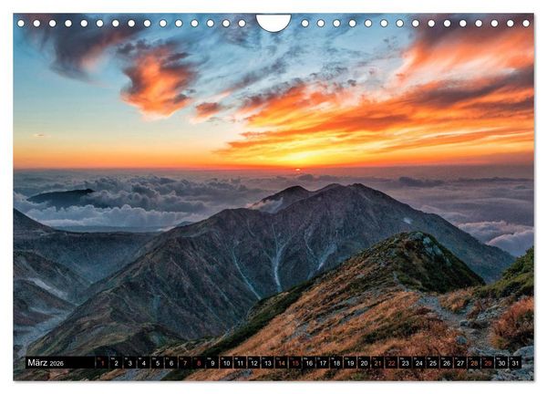 Produktbild: Magische Farbspiele der Natur (Wandkalender 2026 DIN A4 quer), CALVENDO Monatskalender