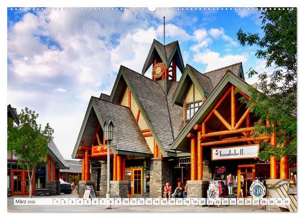Produktbild: Kanada, Touristenziele in Alberta und British Columbia (hochwertiger Premium Wandkalender 2026 DIN A2 quer), Kunstdruck in Hochglanz
