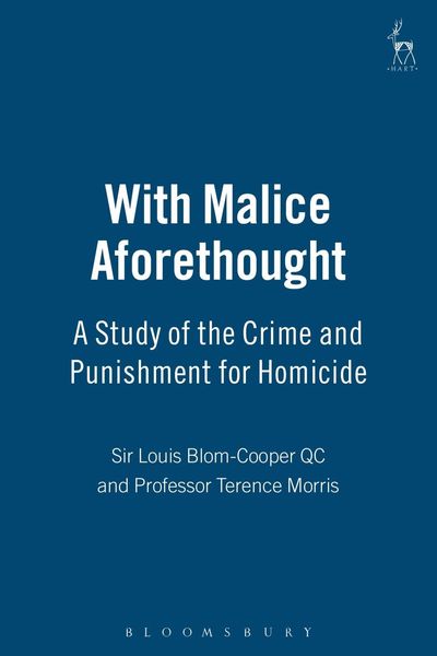 Produktbild: With Malice Aforethought