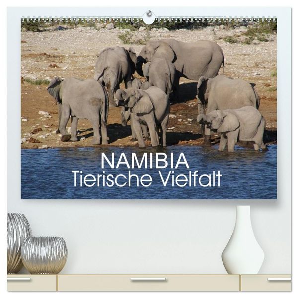 Produktbild: Namibia - Tierische Vielfalt (hochwertiger Premium Wandkalender 2027 DIN A2 quer), Kunstdruck in Hochglanz