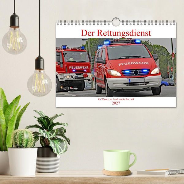 Produktbild: Der Rettungsdienst (Wandkalender 2027 DIN A4 quer), CALVENDO Monatskalender
