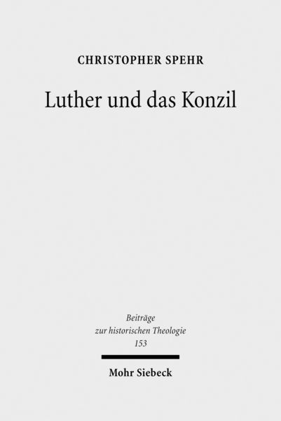 Produktbild: Luther und das Konzil